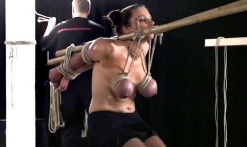 Breast bondage pics